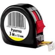 Рулетка 3 м х 13 мм, пластиковый корпус  31321