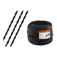 Ретро провод "Эко" 2х2.5 витой, черный (50м)  TDM SQ2801-0132