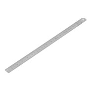 Линейка измерительная, 300 мм, металлическая  30561