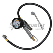 Приспособление с манометром д/подкачки шин 20 АТМ, 85см  SUMAKE SA-6612