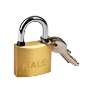 Замок навесной 10-225 (22 mm) латунь  KALE KD001\10-225