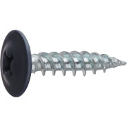 Саморез 4.2х19 мм с прессшайбой, цинк, острый, RAL 7024 (1000 шт в карт. уп.) (цвет графитово-серый)...STARFIX SMC2-39634-1000