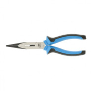 Длинногубцы прямые 200 mm, хром-ванадий, двухкомпонентные рукоятки  ...Барс 17196