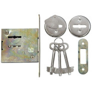 Замок врезной ЗВ8-4, сувальдный  Сибртех 91663