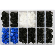 Набор автомобильного крепежа для OPEL 300шт  YATO YT-06652