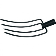 Вилы 4-х рогие, сенные, 210х310 мм, без черенка  Сибртех 63835