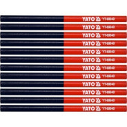 Карандаш столярный синий-красный 12шт.  YATO YT-69940