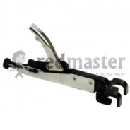 Зажим с фиксатором для кузовных работ (широкие изогнутые губки для точечной сварки листов с загнутым...Force 67903