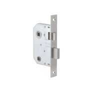 Замок врезной правый, никель  KALE 251WC000008