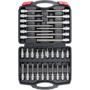 Головки 1/2"- вставки набор TORX T20-T70 (набор 32шт) CrV   YT-77541YATO 132749