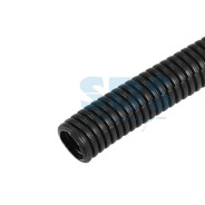 Трубa автомобильная гофрированная ПП d9.8 mm, разрезная, (бухта 5 м/уп.)  ...REXANT 15-1005