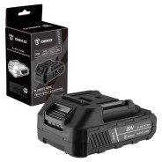 Аккумулятор 20В, 2.0А/ч, Li-ion, DEKO R-UNV2.0 COREDeko 083-1013