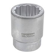 Головка 1", 36мм (12гр.)  FORCEKRAFT FK-58936
