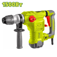 Перфоратор,  1500 Вт, 950 об/мин, 4500 ударов/мин, 5,5 Дж, 32 мм (бетон), 13 мм (сталь), 40 мм (дере...DYLLU DTRH2D32