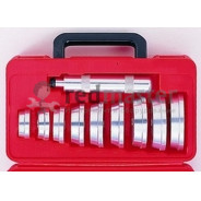 Набор оправок для запрессовки подшипников (9 дисков)  Force 66603