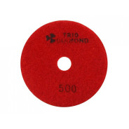 Алмазный гибкий шлифкруг "Черепашка" 100 № 500 (мокрая шл.) Trio-Diamond ...TRIO-DIAMOND 340500