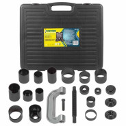 Съемник сайлентблоков и подшипников с комплектом оправок, набор 21пр.  ...Partner PA-921T2