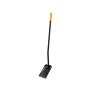 Лопата совковая с ручкой Solid  (черная)  FISKARS 1066720