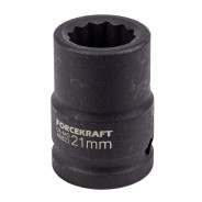 Головка ударная 21мм 3/4" 12гр.  FORCEKRAFT FK-46821
