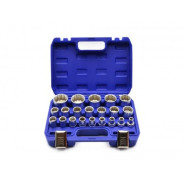 Головки торцевые 1/2", 12гр. 8-36мм, 21пр. CrV,  G13547GEKO 2028