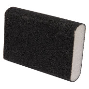 Губка для шлифования, 100 х 70 х 25 mm, овал, средняя жесткость, P60  ...Сибртех 757367