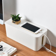 Контейнер пластмассовый для хранения кабелей (размер M, 32х13.5х12.7см)  ...WMC TOOLS WMC-CMB1