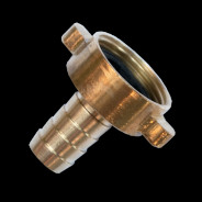 Штуцер "елочка"  13mm с внутренней резьбой  1/2", латунь   ...BRADAS GKWF1212