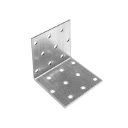 Уголок крепежный равносторонний 60х60x60 mm KUR белый цинк  STARFIX SMP-26038-1