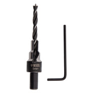 Сверло-зенкер под конфирмат, 5 мм   DENZEL 704205