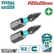 Бита ударная PZ2 25мм   (2 шт)TOTAL TACIM71PZ225