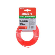 Леска ф 2.4 mm х 15 м шестигранное сечение  ВОЛАТ 51020-03