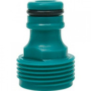 Адаптер с внешней резьбой 3/4" (ABS, блистер)  FLO 89240