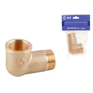 Колено внутренняя-наружная резьба 1/2  AV Engineering AVE307001