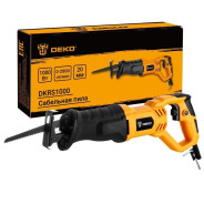 Пила сабельная 1000Вт, пропил до 220мм, DEKO DKRS1000Deko 063-4194
