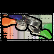 Хомут червячный нержавеющий 40-60мм с бабочкой  BRADAS BSGRIP 40-60/9