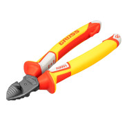 Бокорезы, диэлектрические рукоятки, до 1000 В, трехкомпонентные рукоятки, 180 mm  ...Gross 17582