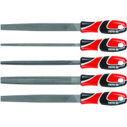 Напильник по металлу 250mm №1 (набор 5шт.)  YATO YT-6238