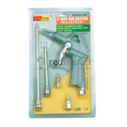 Пистолет обдувочный с комплектом сопел 3пр.  Partner PA-DG-12-K