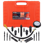 Измеритель давления в дизельном двигателе, набор в пластиковом кейсе  ...FORCEKRAFT FK-918G1