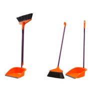 Метла + совок (Ленивка), 22х77см, Быстро-чисто  PERFECTO LINEA 43-005801