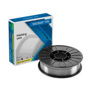 Проволока сварочная FLUX E71T-GS ф0.8mm (сваа без газа) (катушка 5кг)  (Порошковая)  ...SOLARIS WM-E71TGS-08050