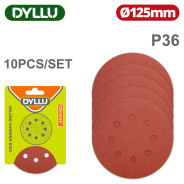 Шлифовальные круги 125мм P36   (10 шт)DYLLU DTZA5111