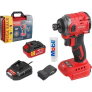 Аккум. ударный гайковерт/винтоверт CWR 0218 ,XLT, БЕСЩЕТ., 18 В, 1АКБ 4,0А/ч,  220 Н*м (внутр. шести...WORTEX 1329730