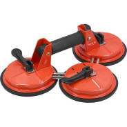 Стеклодержатель стальной на 3 присоски 150мм, 155кг.  YATO YT-37239