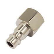 Штуцер пневматический для быстроразъема внутр. резьба 3/8"  ...FORCEKRAFT FK-SE2-3PF