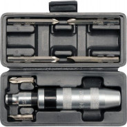 Отвёртка ударная +  6 бит  YATO YT-2802