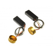 Электроугольная щетка 5х8х20mm поводок, пятак (2шт.)  GEKO G85320