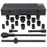 Набор инструментов ударных 21пр, 3/4" 12гр. (17-50мм)  ILOforce IF-6212-9MPB