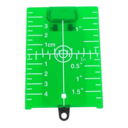 Магнитная мишень для лазерного нивелира (зелёная)  CONDTROL 1-7-110