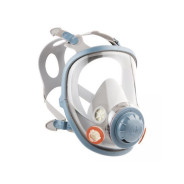 Маска полнолицевая без фильтра 6950 с покрытием линзы ChemShield, р-р L (в комплекте салфетка из мик...JETA SAFETY 6950-L(mf)